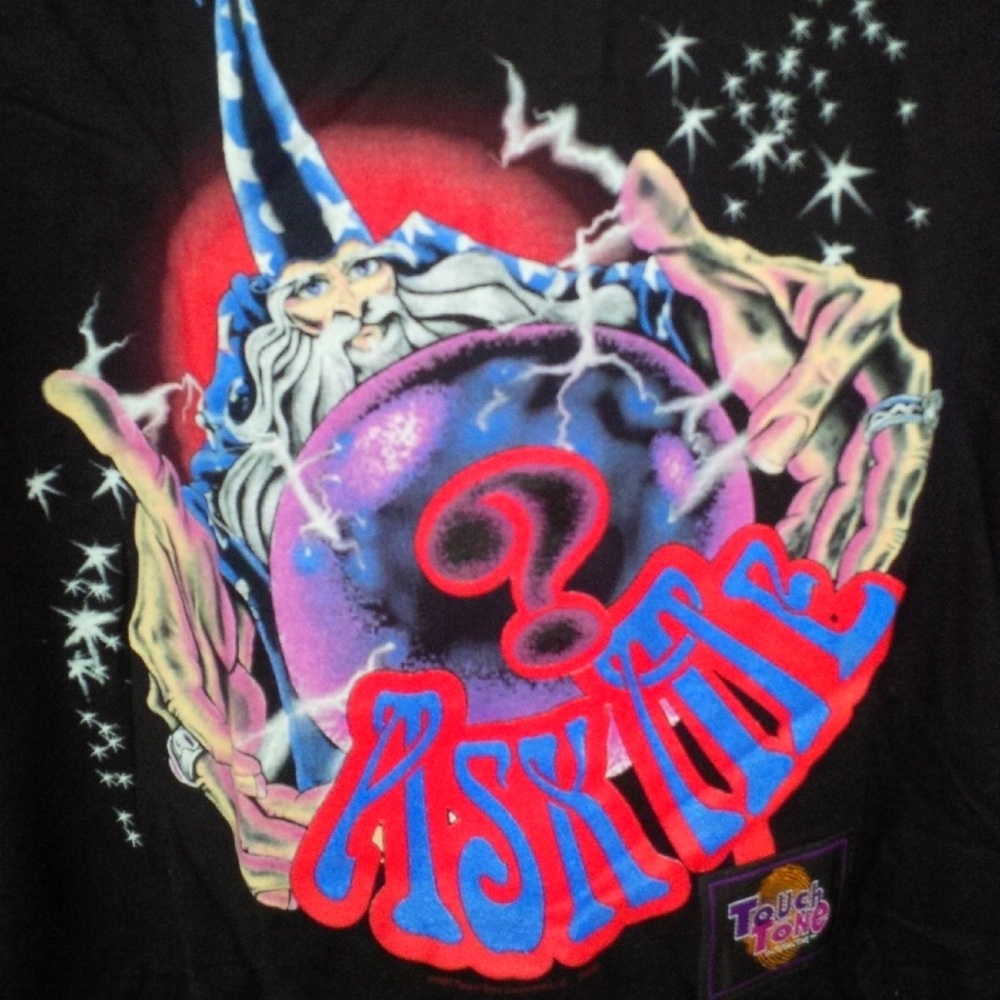 Wild Oats Wizard touch tone tshirt